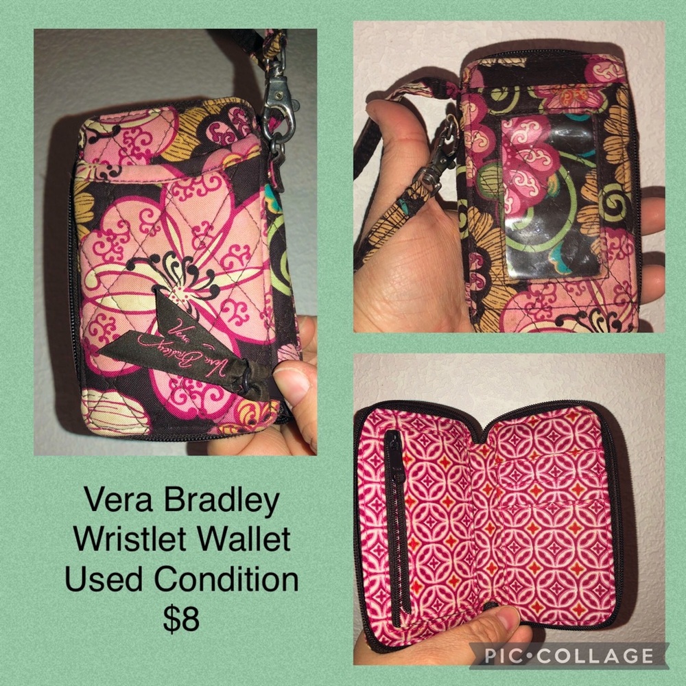 Vera Bradley: Wristlet/wallet, $8